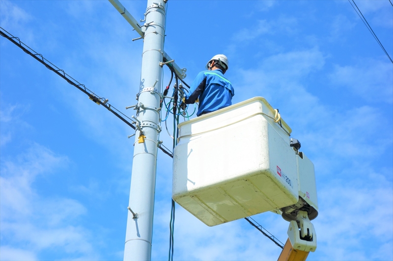 ケーブルネットワーク事業 土木系通信設備工事
